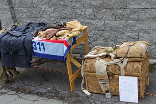 Dobové předměty zapůjčené Českými RAFáky